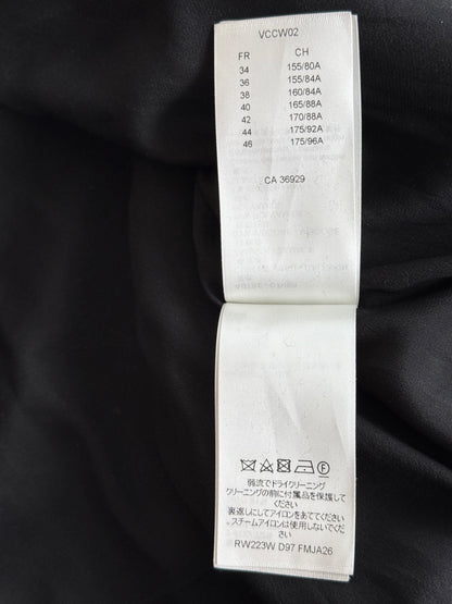 Louis Vuitton Black Embossed Monogram Women's Bomber Jacket