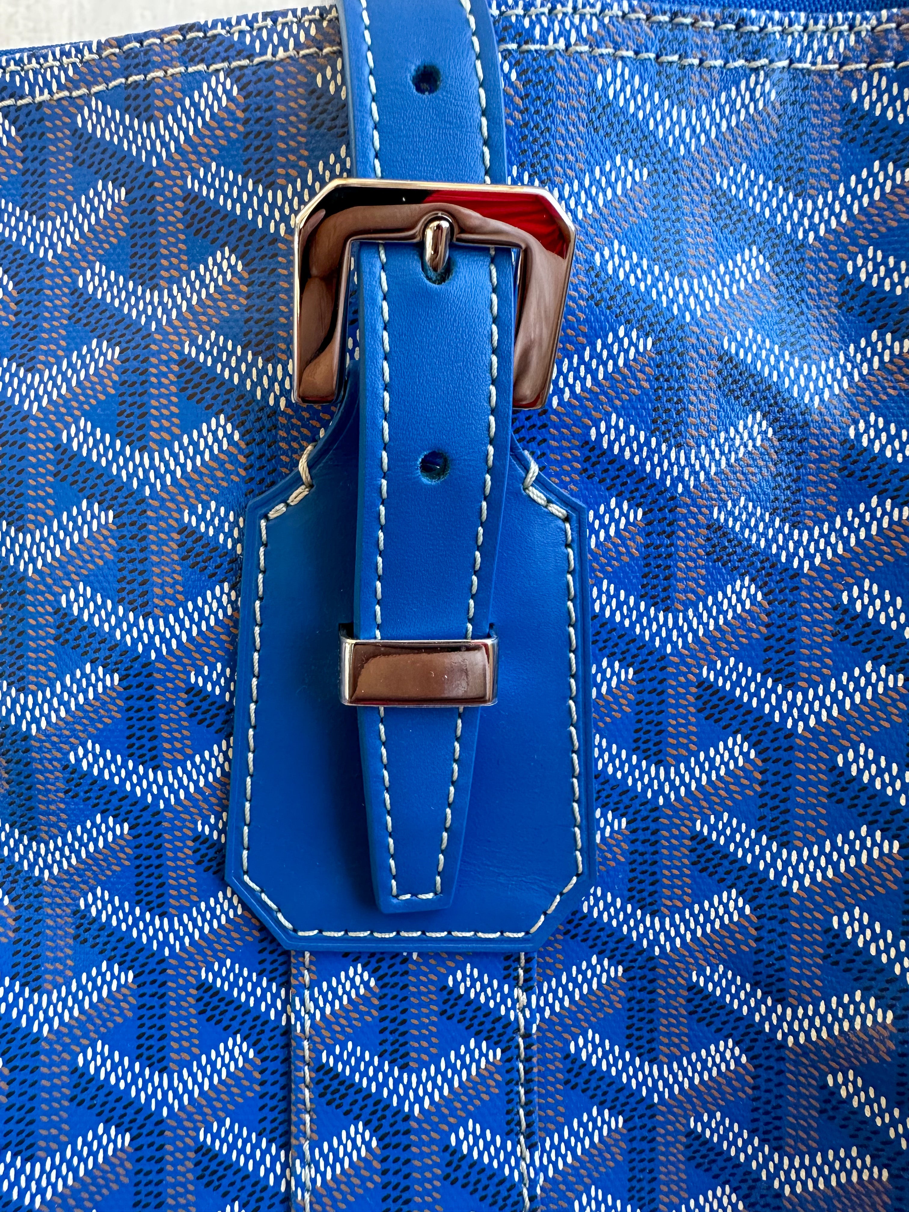 Goyard duffle hotsell bag blue