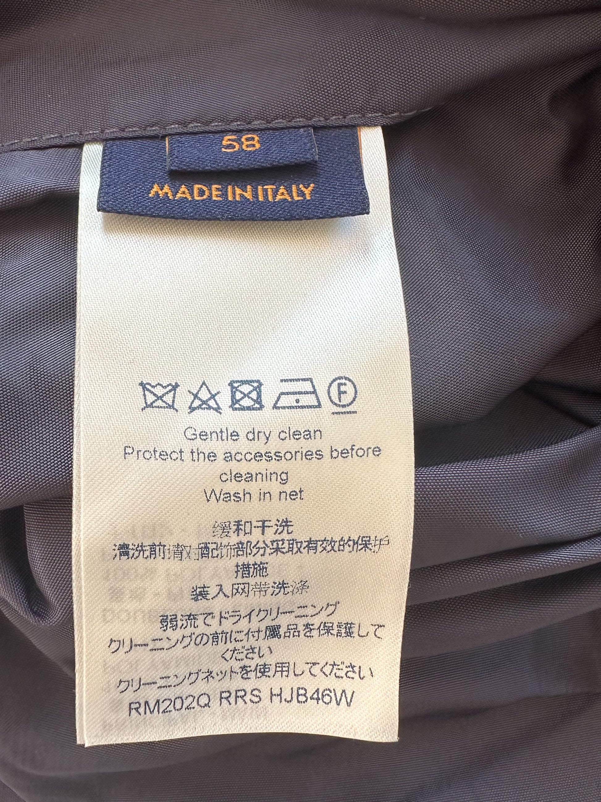 Louis Vuitton Black Monogram Reversible Leather Jacket – Savonches