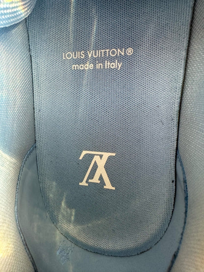 Louis Vuitton Blue & White Trainers