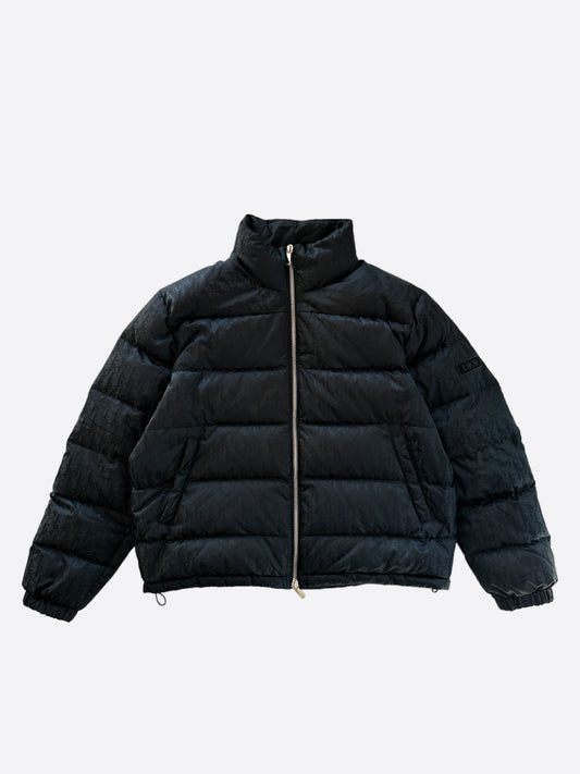 Dior Black Oblique Puffer Jacket