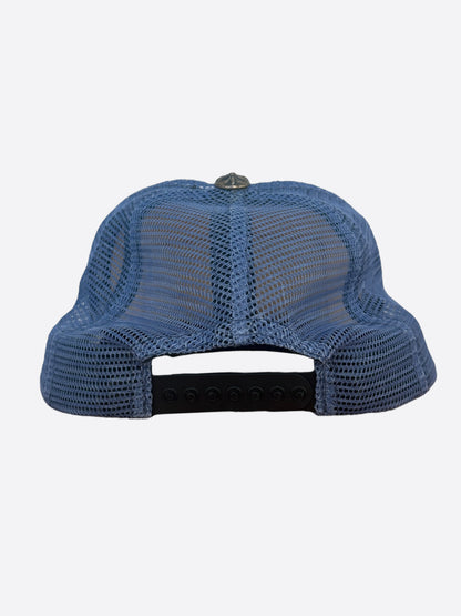 Chrome Hearts Blue & White Miami Exclusive Trucker Hat