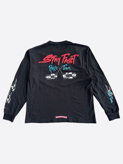 Chrome Hearts Matty Boy Black Stay Fast Longsleeve T-Shirt