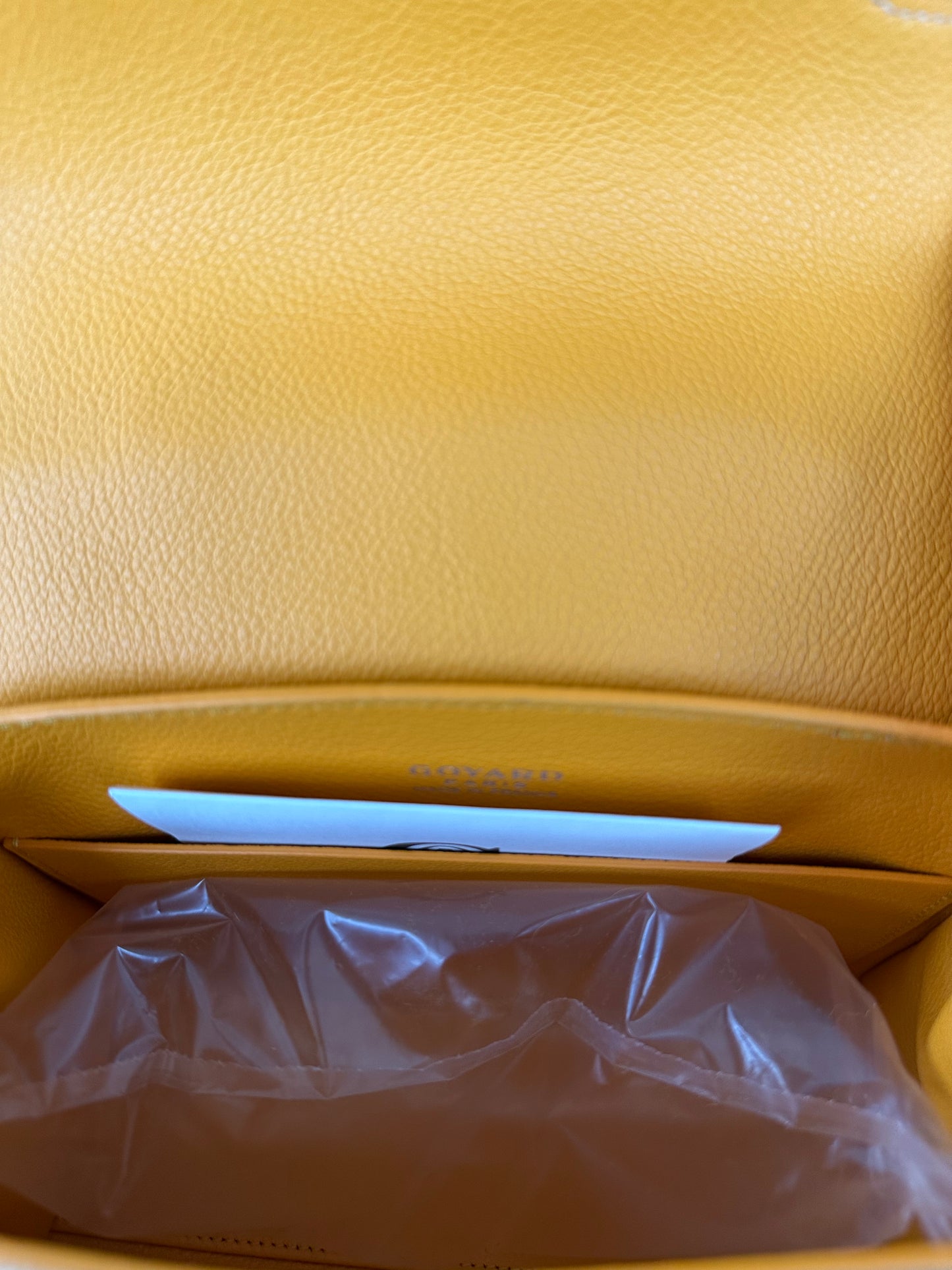 Goyard Yellow Mini Saigon