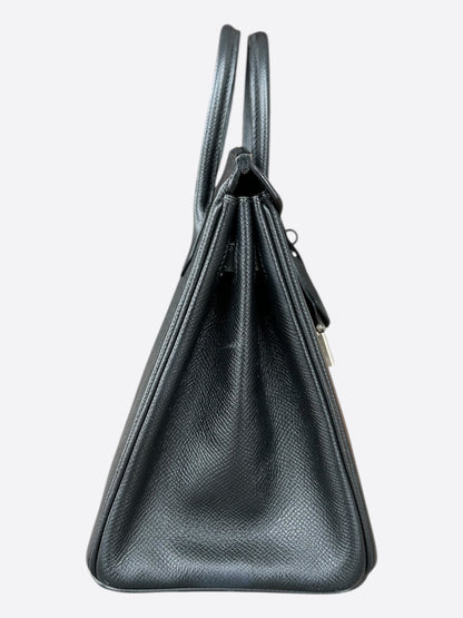 Hermes Black Epsom Birkin 25