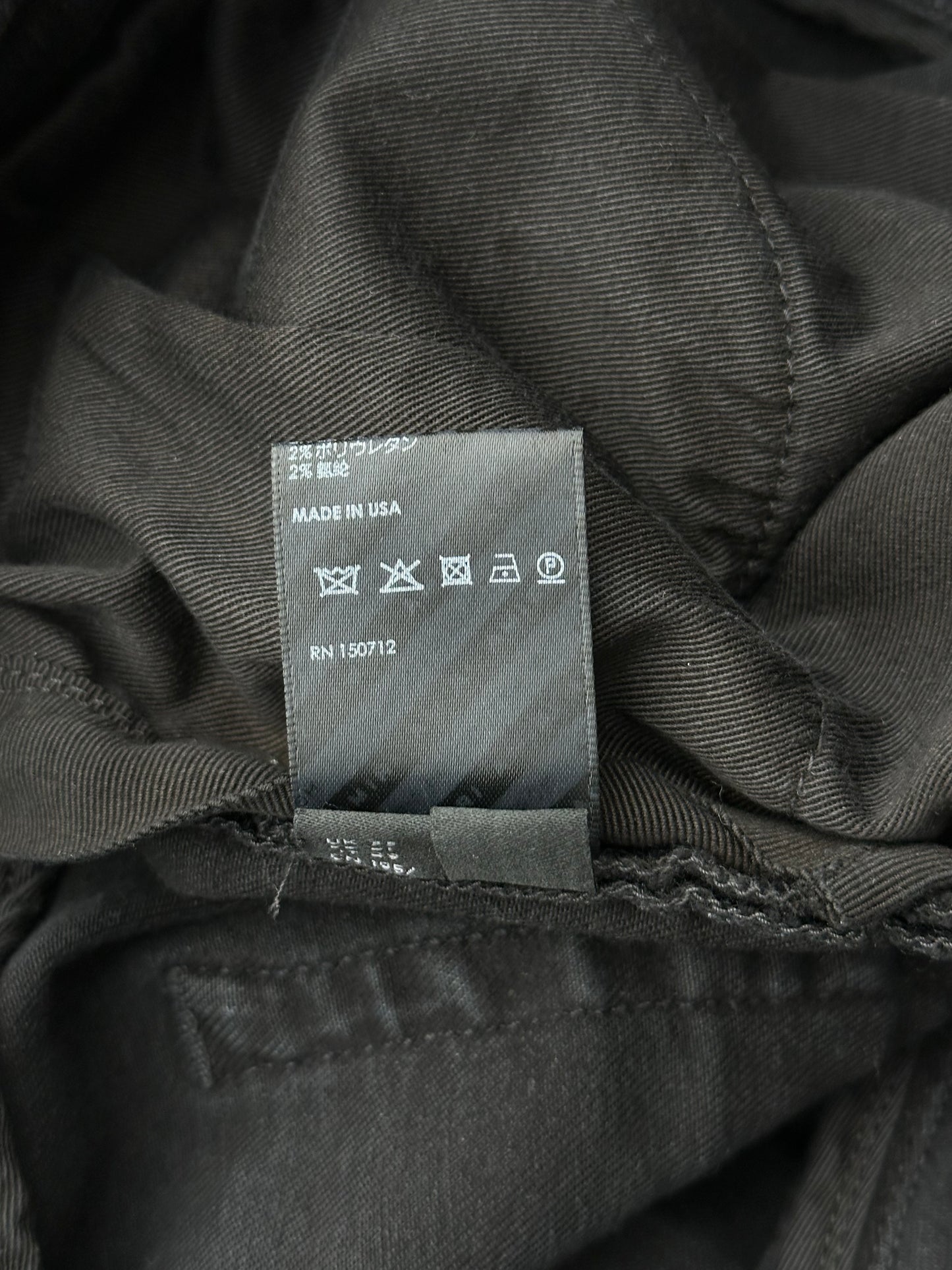 Amiri Black Shotgun Distressed Jeans