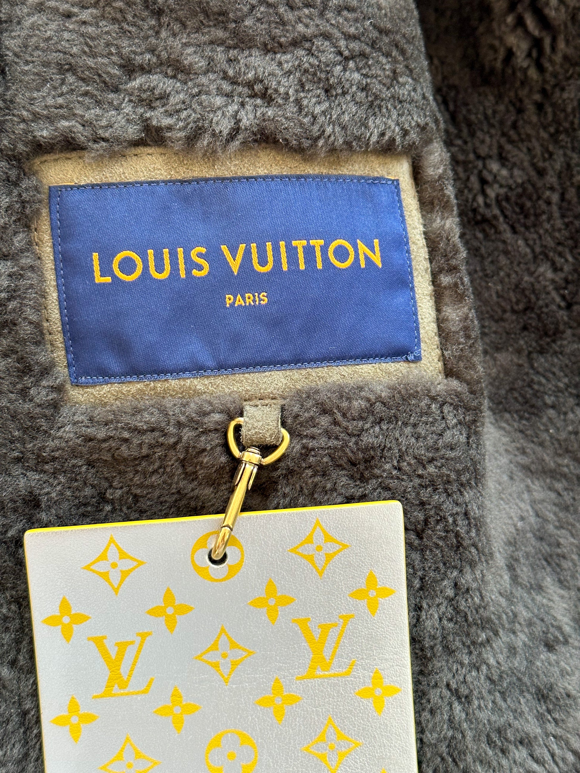 Louis Vuitton Monogram Shearling Blouson