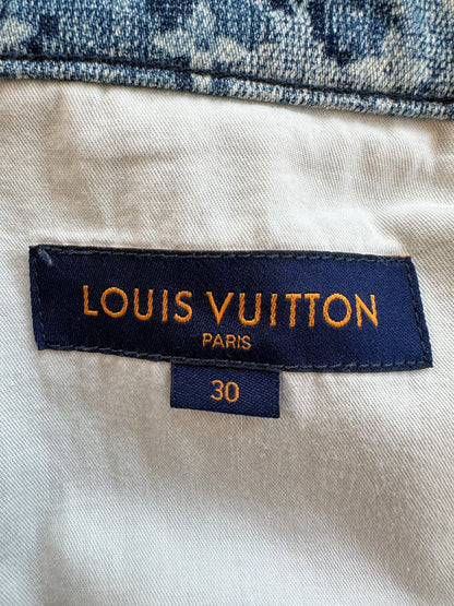 Louis Vuitton Blue Tapestry Monogram Jeans