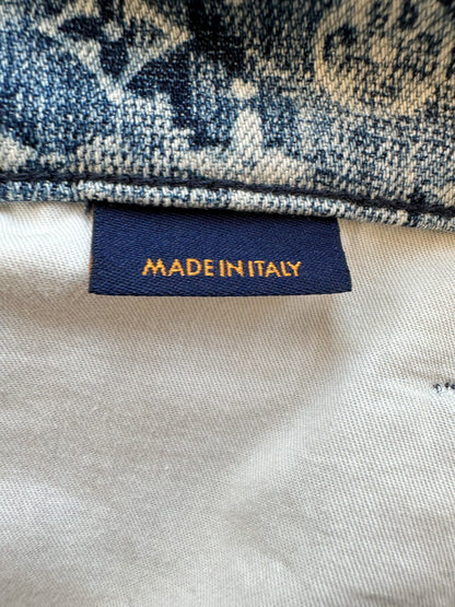 Louis Vuitton Blue Tapestry Monogram Jeans