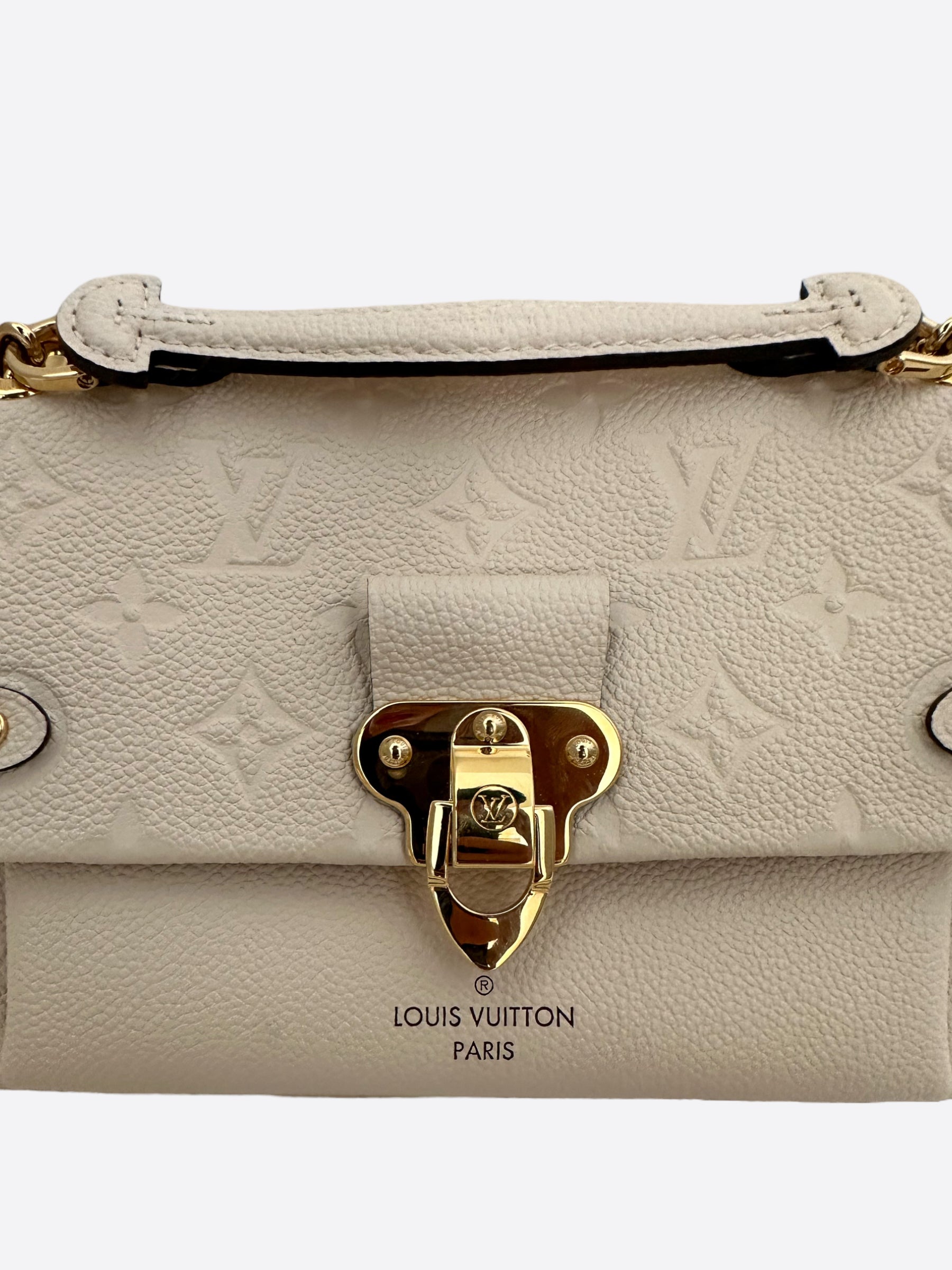 Louis Vuitton Beige Monogram Empreinte Vavin BB Savonches