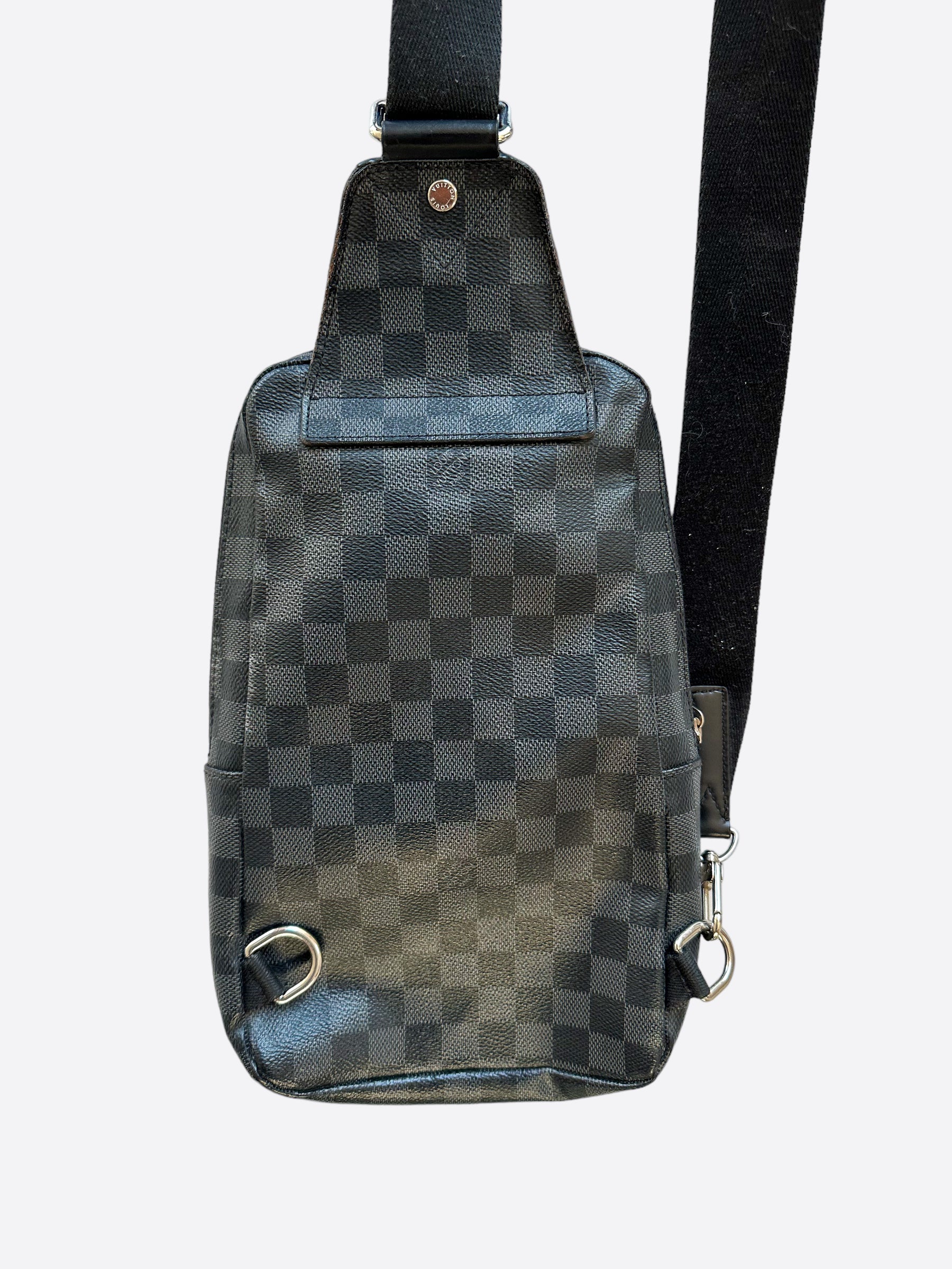 damier graphite avenue sling backpack