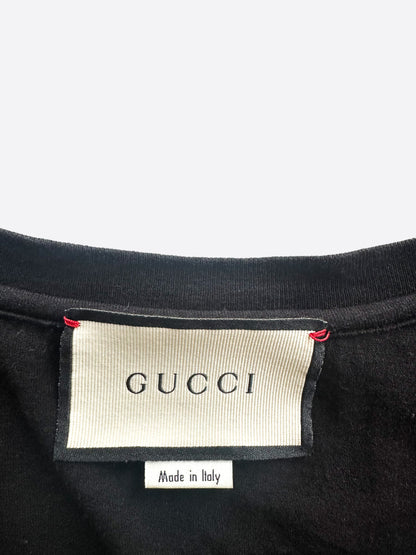 Gucci Black Belt Logo T-Shirt
