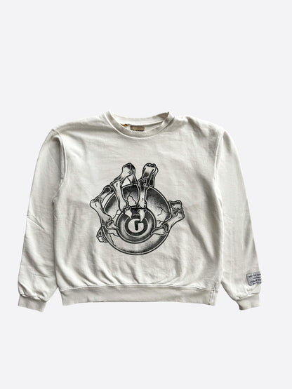 Gallery Dept White Big G-Ball Sweater