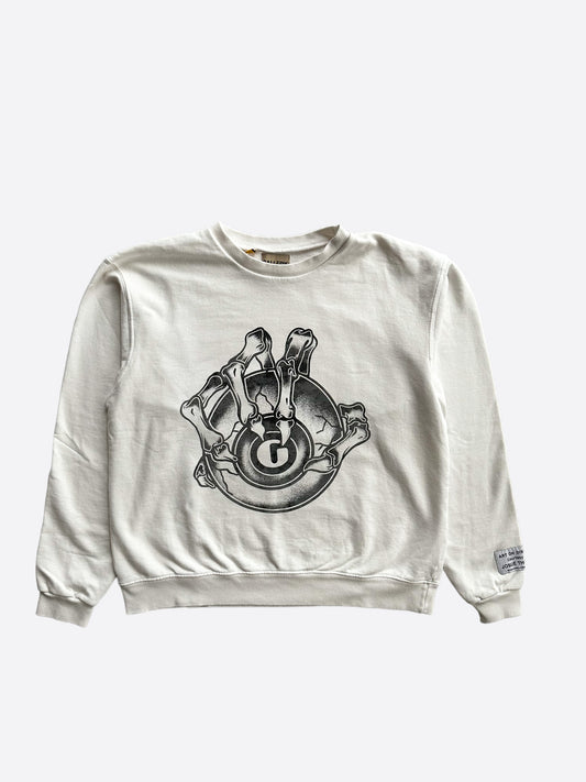 Gallery Dept White Big G-Ball Sweater