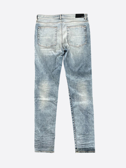 Amiri Stone Indigo Tie-Dye Patch MX1 Jeans