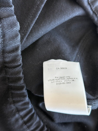 Louis Vuitton Black Monogram Carpenter Hooded Jacket