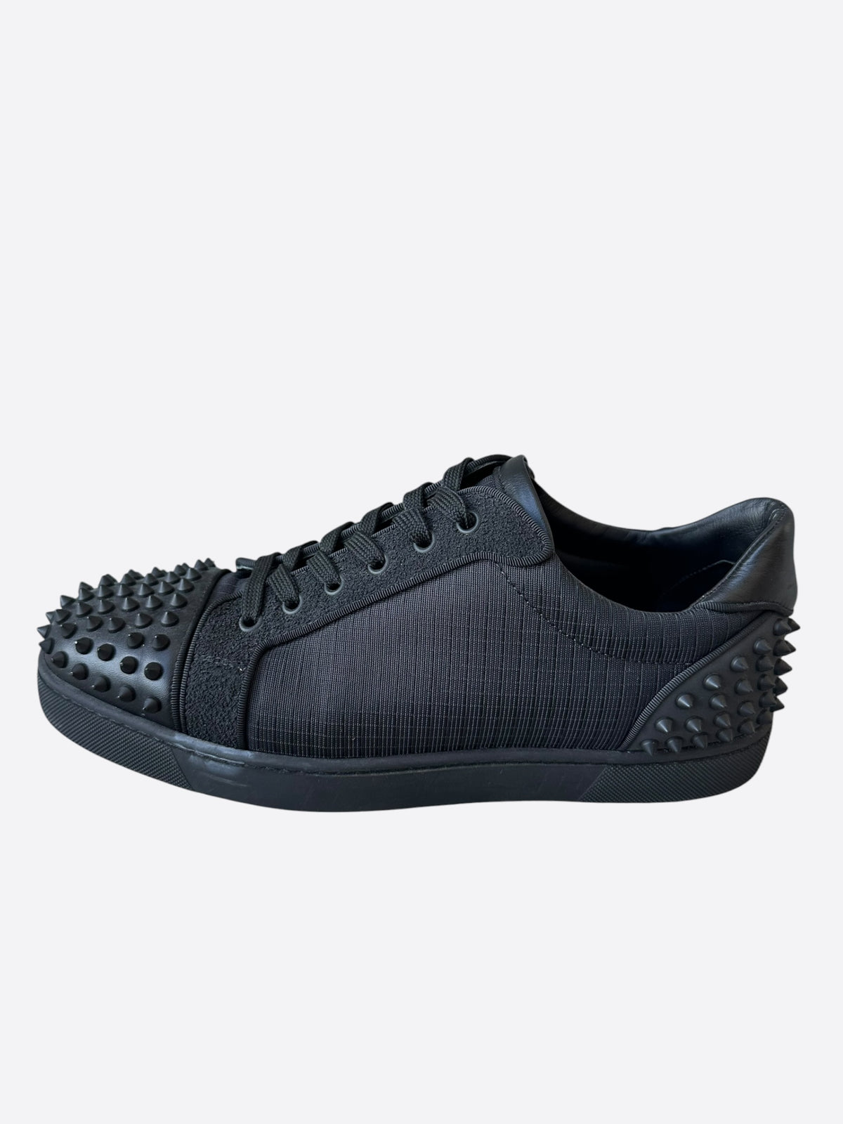 Christian Louboutin Black Seavaste 2 Orlato Sneakers