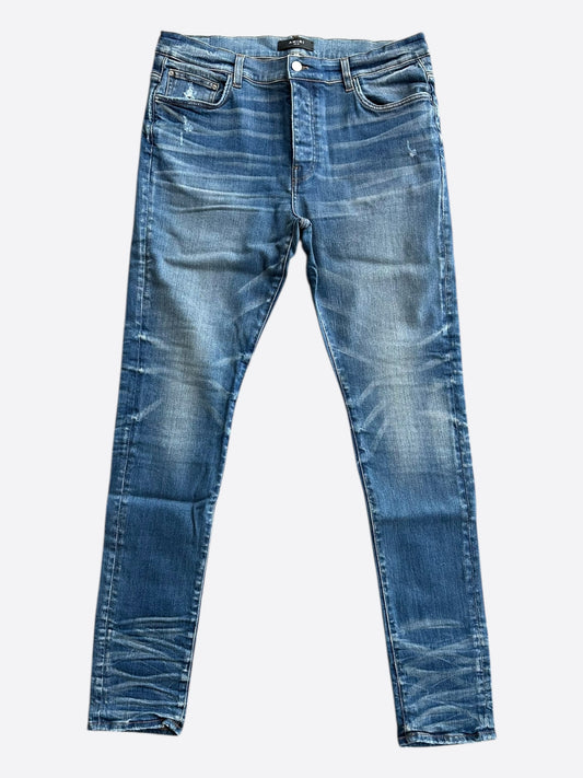 Amiri River Indigo Stack Jeans