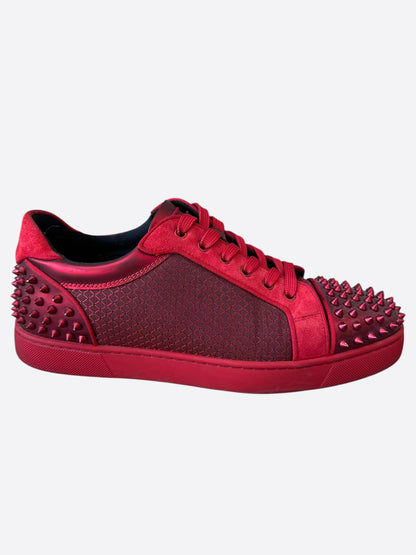 Christian Louboutin Red Seavaste 2 Orlato Sneakers