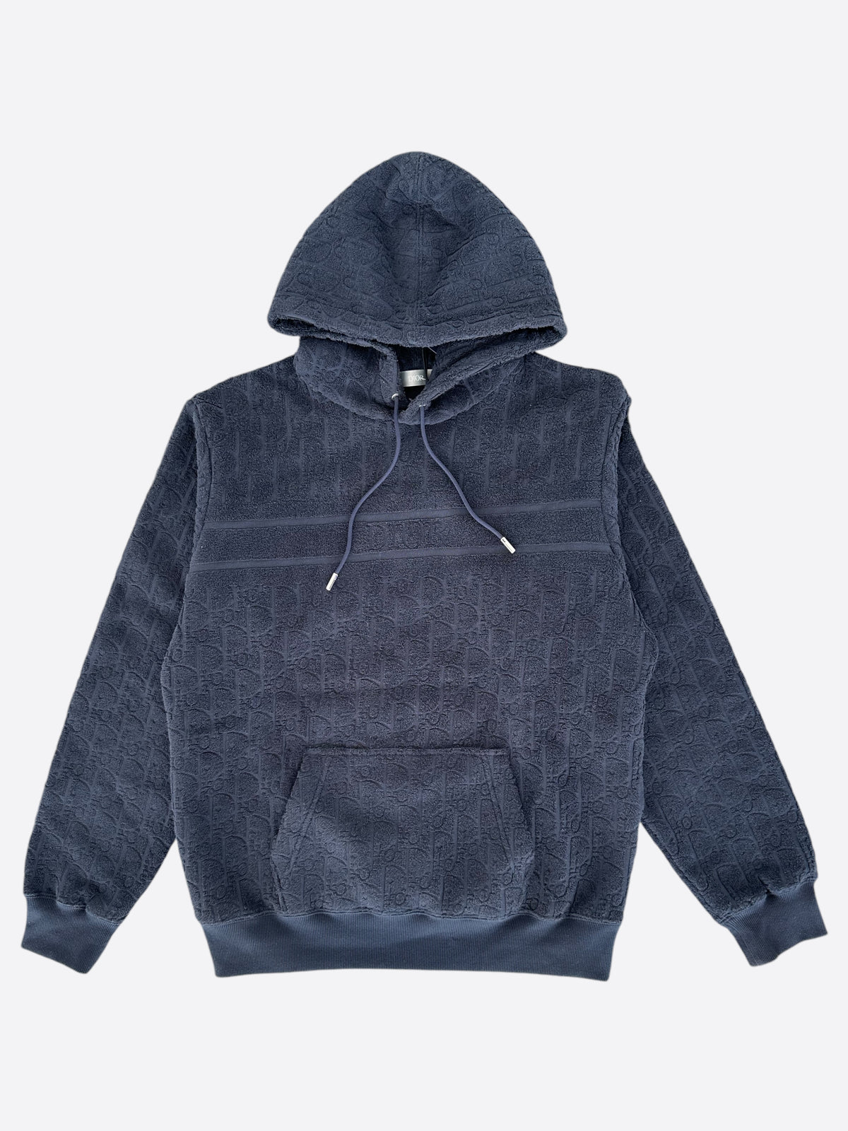 Dior Navy Oblique Towel Hoodie – Savonches