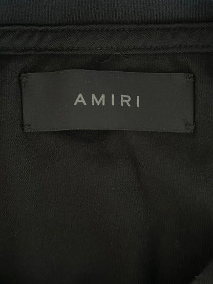 Amiri Playboy Black & Rainbow Bunny Logo T-Shirt