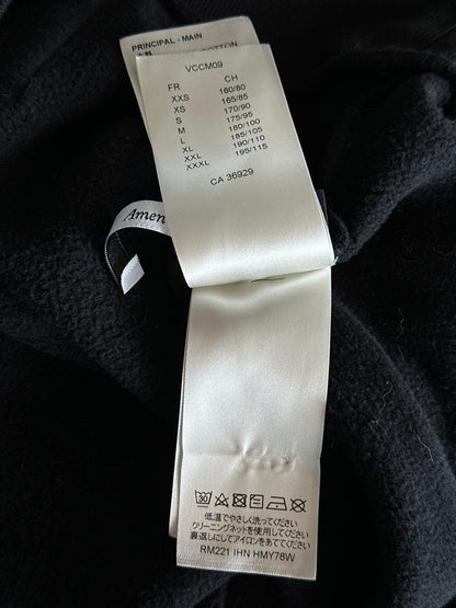 Louis Vuitton Black & Silver Graphic Hoodie