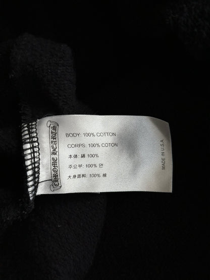 Chrome Hearts Black Multicolor Foti Zip Up Hoodie