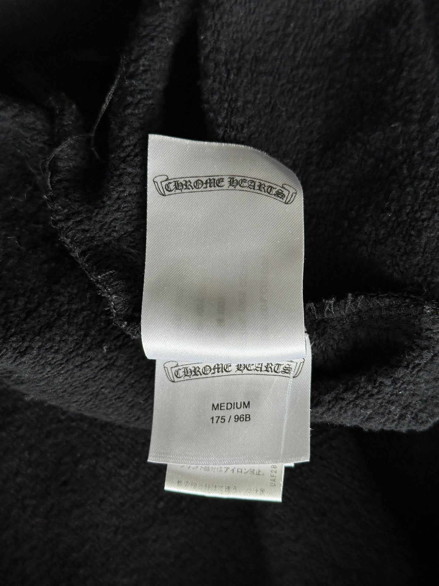 Chrome Hearts Black Multicolor Foti Zip Up Hoodie