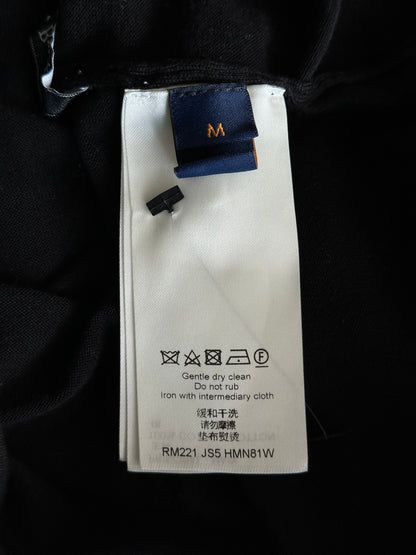 Louis Vuitton Black & White Vuitton Intarsia T-Shirt