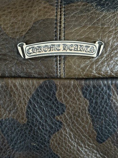 Chrome Hearts Green Camouflage Leather Snat Pack
