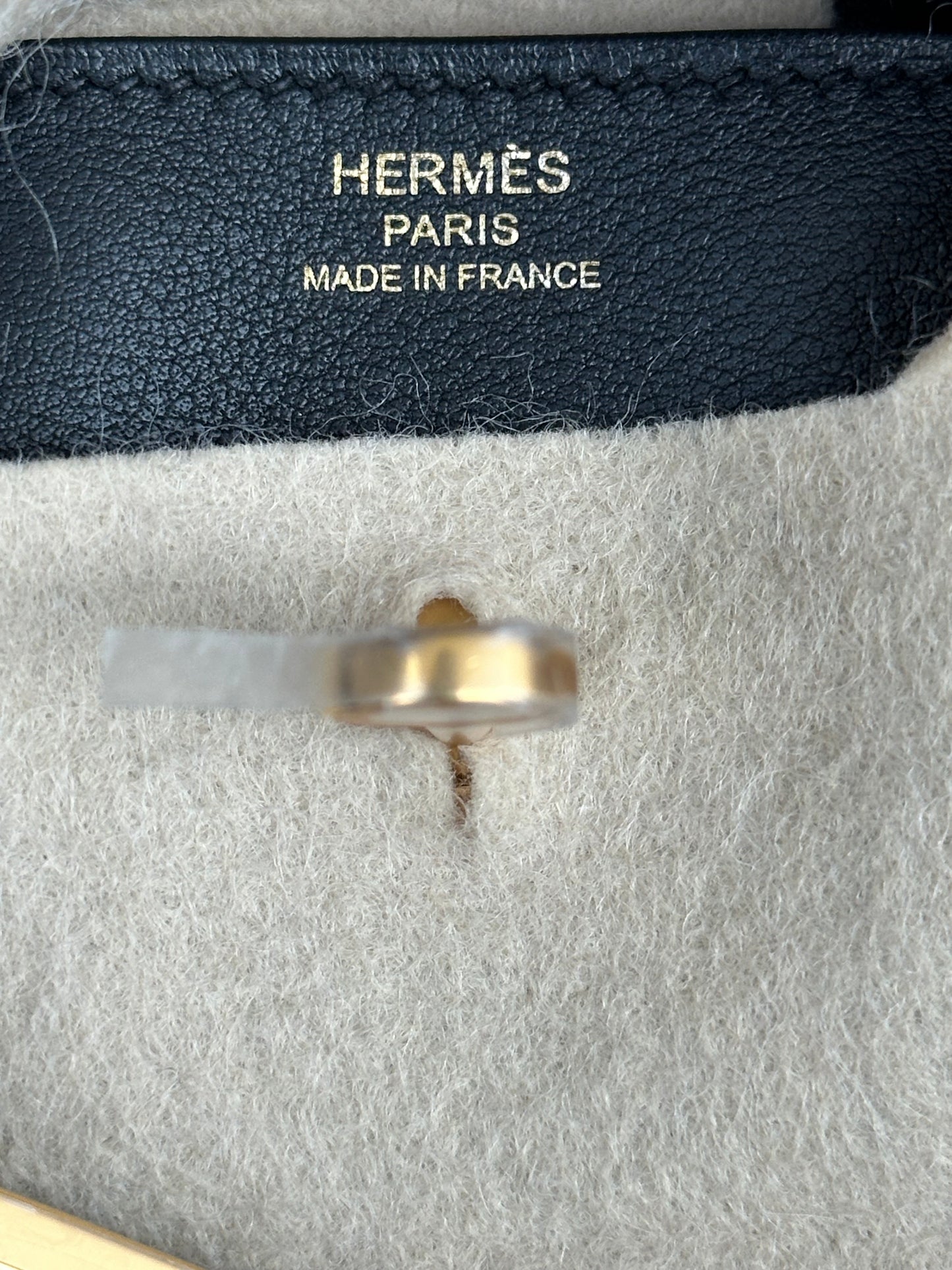 Hermes Black Swift & Gold Hardware Birkin 25