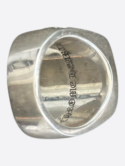 Chrome Hearts Silver & Diamond Championship Ring
