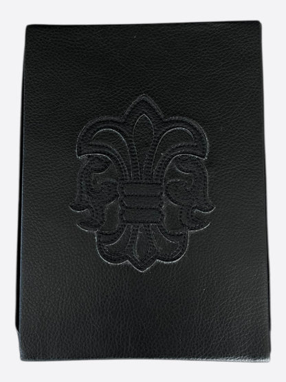 Chrome Hearts Black Leather Sunglasses Case
