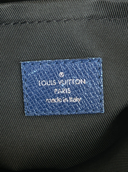 Louis Vuitton Blue Taigarama Monogram Outdoor Messenger Bag