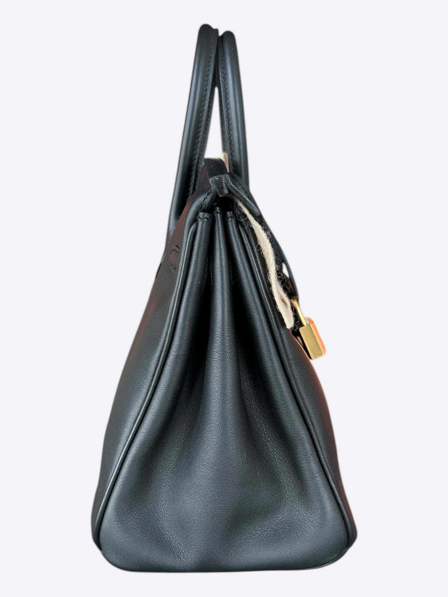 Hermes Black Swift & Gold Hardware Birkin 25