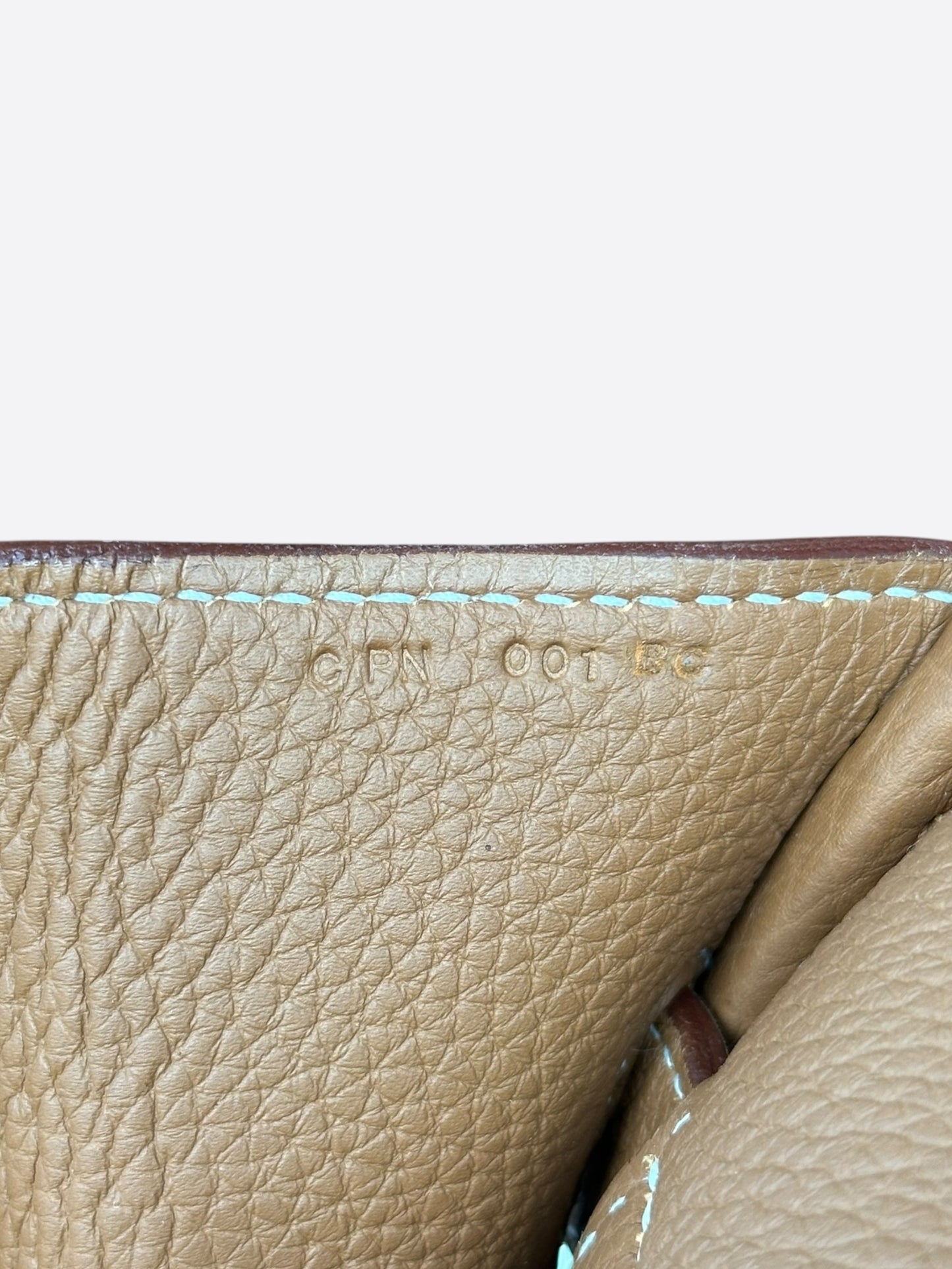 Hermes Gold Togo & Canvas HAC Birkin 50