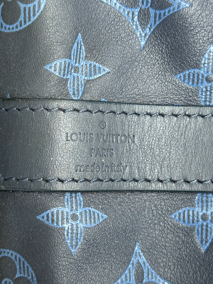 Louis Vuitton Blue Shadow Monogram Keepall 50