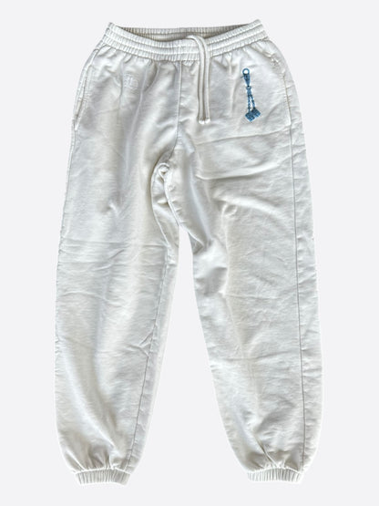 Chrome Hearts White & Blue Las Vegas Dice Sweatpants