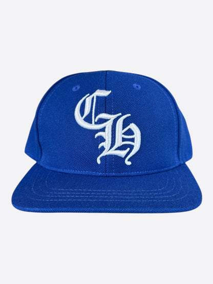Chrome Hearts Blue & White CH Logo Hat