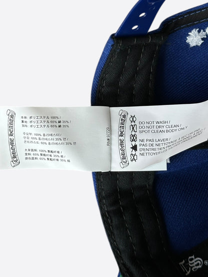 Chrome Hearts Blue & White CH Logo Hat