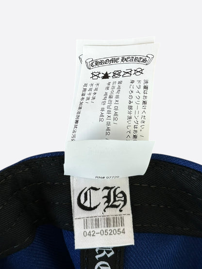 Chrome Hearts Blue & White CH Logo Hat