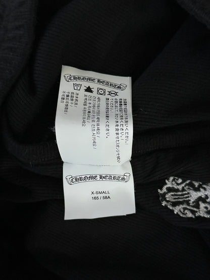 Chrome Hearts Black & White Dagger Women's Shorts