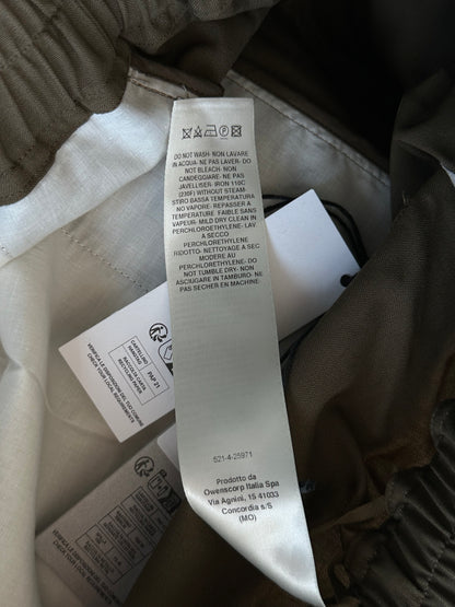 Rick Owens Beige Drawstring Slim Pants