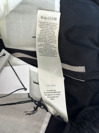 Rick Owens Black Cargobelas Wide Pants