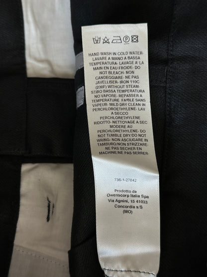 Rick Owens Black Stefan Cargo Pants