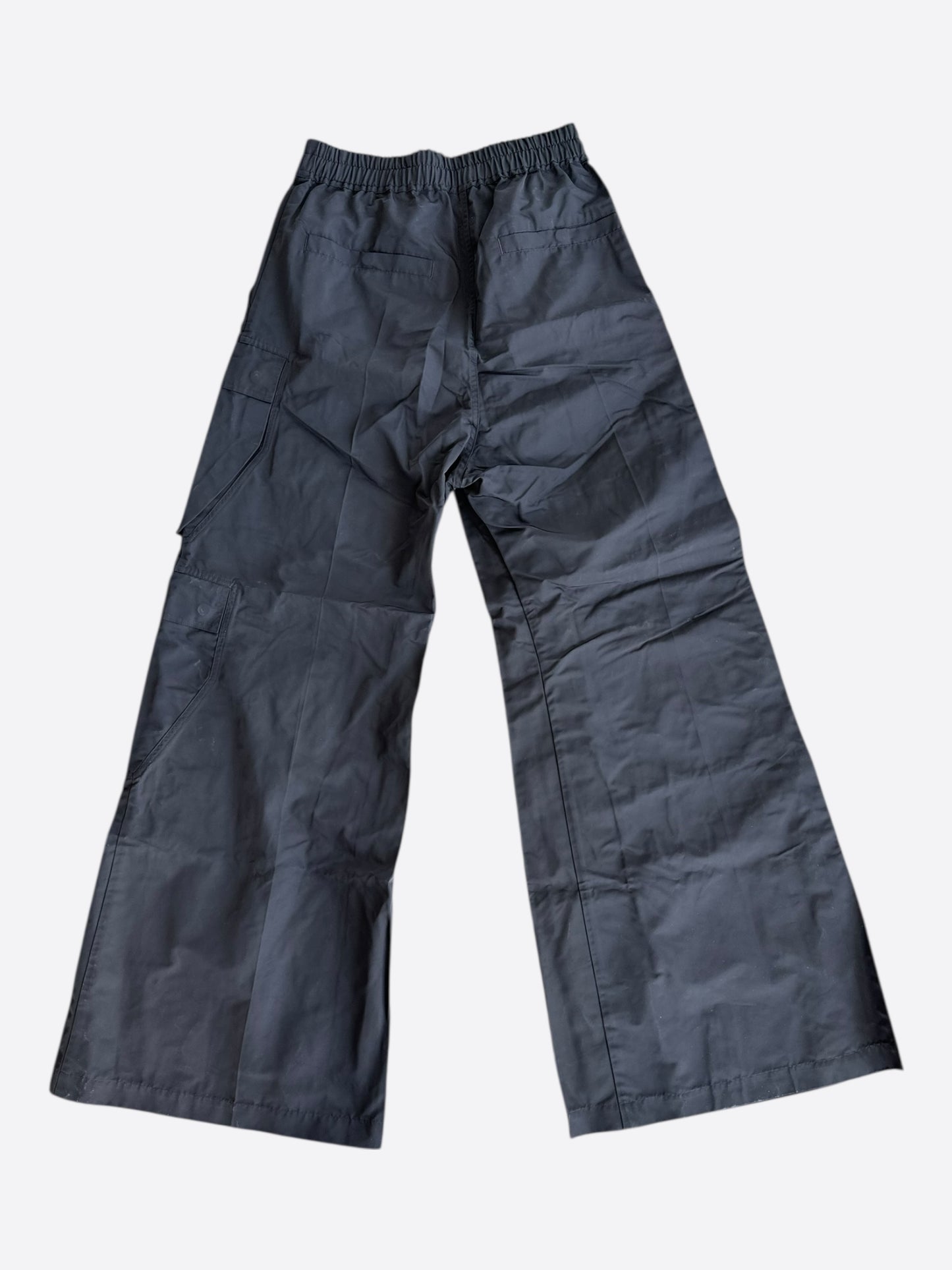 Rick Owens Black Cargobelas Tech Pants