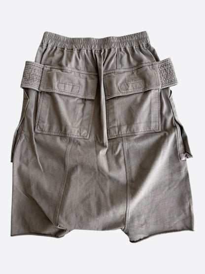 Rick Owens Dust Creatch Cargo Pod Shorts