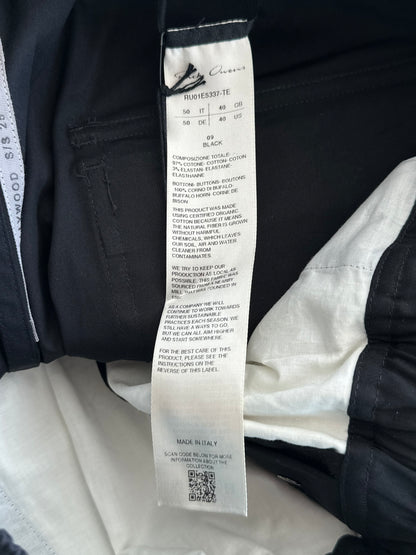 Rick Owens Black Mastodon Megacargo Pants