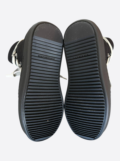 Rick Owens Black Hexagram Women's High Top Sneakers