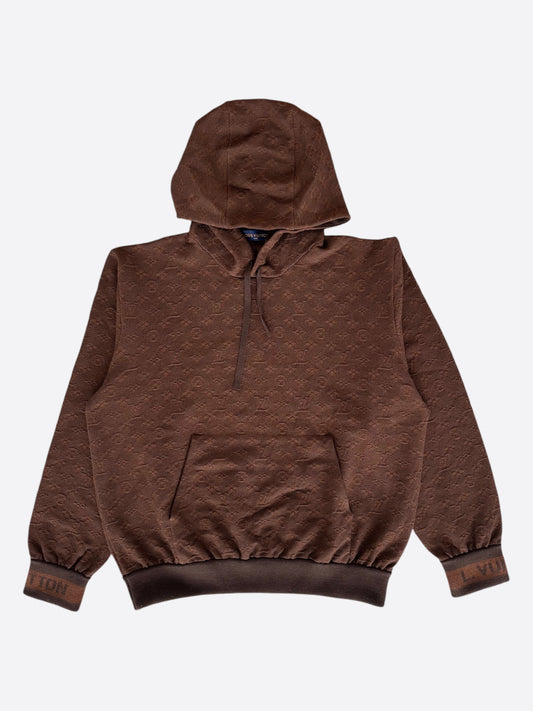 Louis Vuitton Brown Monogram Track Hoodie